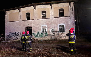 Po raz kolejny paliły się koszary przy ul. Gietkowskiej w Olsztynie